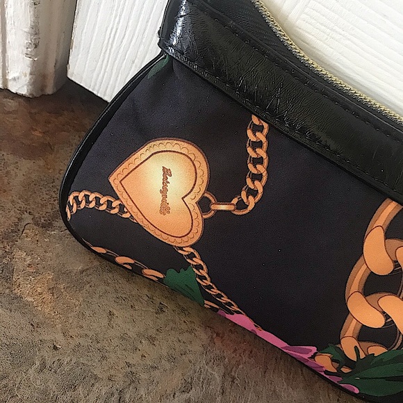 🆕🔥BETSY JOHNSON SUPER CUTE BEAUTIFUL BLACK&BEAUTIFUL DESIGNED POUCH NWOT!! - Picture 7 of 12